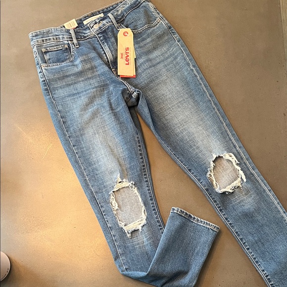 Levi's Women's Light 721 High Rise Skinny Jeans Sz 29x30 - Picture 1 of 9